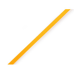 Atlasová stuha obojlíca šírka 3 mm - Žltá (25 Metre)