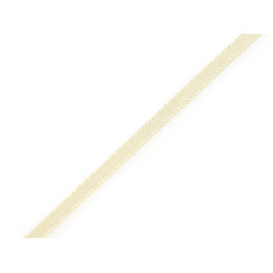 Panglică din satin de 3 mm - Crem deschis (25 Metri)