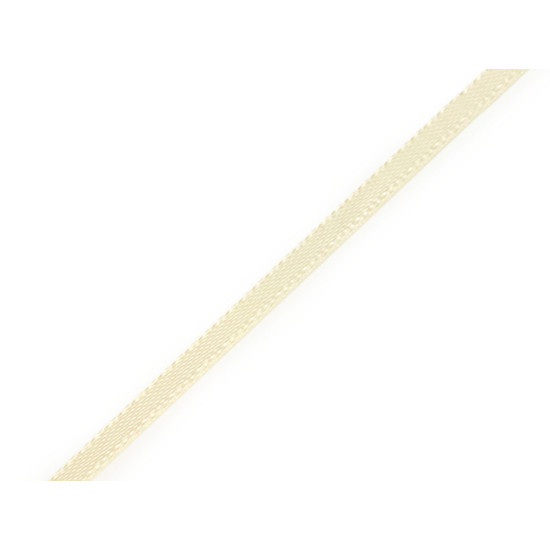 Atlasová stuha obojlíca šírka 3 mm - Žltá (25 Metre) Atlasová stuha obojlíca šírka 3 mm - Žltá (25 Metre)