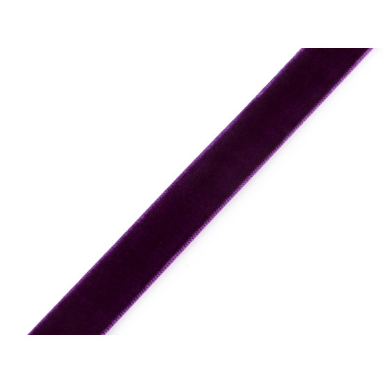 Tasiemka aksamitka szerokość 15 mm - Czerwony (1 Metr) Tasiemka aksamitka szerokość 15 mm - Czerwony (1 Metr)