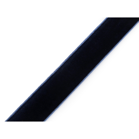 Tasiemka aksamitka szerokość 25 mm - Czerwony (1 Metr) Tasiemka aksamitka szerokość 25 mm - Czerwony (1 Metr)