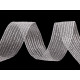Panglica cu lurex latime 25 mm - Argintiu (10 Metri) Panglica cu lurex latime 25 mm - Argintiu (10 Metri)