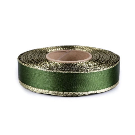 Band mit lurexkante und draht, breite 24 mm - Dunkelrot (60 Meter) Band mit lurexkante und draht, breite 24 mm - Dunkelrot (60 Meter)