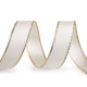Band mit lurexkante und draht, breite 24 mm - Dunkelrot (60 Meter) Band mit lurexkante und draht, breite 24 mm - Dunkelrot (60 Meter)