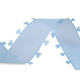 Ruban avec cœurs, largeur 40 mm - Bleu lumineux (18 Mètres) Ruban avec cœurs, largeur 40 mm - Bleu lumineux (18 Mètres)