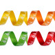 Satin ribbon easter width 24 mm bunnies - Red (80 Meters) Satin ribbon easter width 24 mm bunnies - Red (80 Meters)