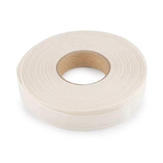 Usztywniacz bawełniany szerokość 32 mm - Naturalny jasny (10 Metry) Usztywniacz bawełniany szerokość 32 mm - Naturalny jasny (10 Metry)