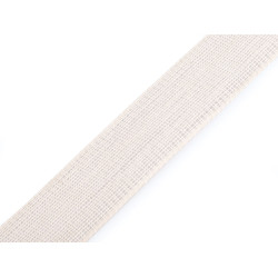 Usztywniacz bawełniany szerokość 32 mm - Naturalny jasny (1 Metr)