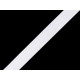 Lingerie elastic braid tape width 9 mm - White (600 Meters)