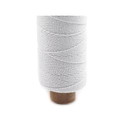 Fil à coudre élastique ø1 mm ; 30 m de longueur - Blanc (1 Pièce)