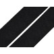 Woven elastic, width 30 mm - Black (25 Meters)