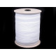 Lingerie elastic braid tape width 11 mm - White (600 Meters)