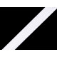 Lingerie elastic braid tape width 11 mm - White (600 Meters)
