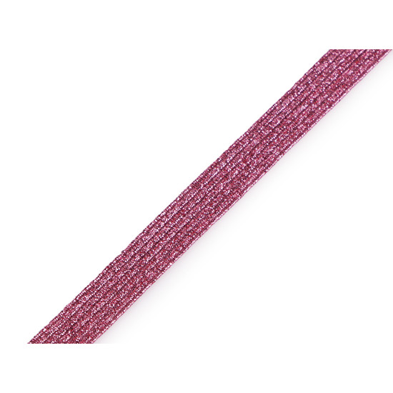 Elastic with lurex, width 9 mm - Silver (90 Meters) Elastic with lurex, width 9 mm - Silver (90 Meters)