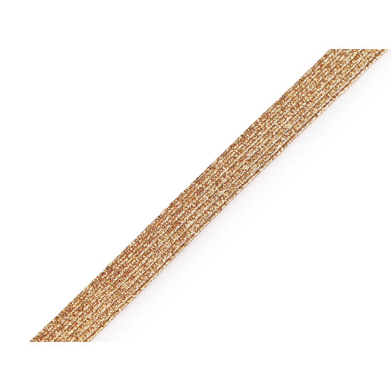 Elastic with lurex, width 9 mm - Silver (90 Meters) Elastic with lurex, width 9 mm - Silver (90 Meters)