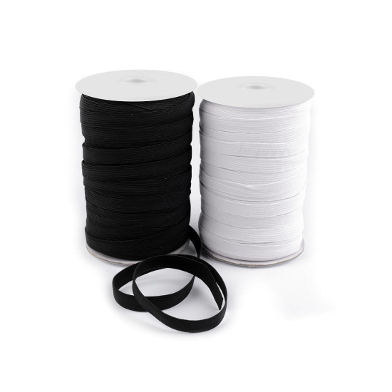 Lingerie elastic, width 12 mm - White (270 Meters)