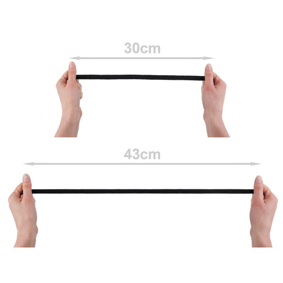 Lingerie elastic, width 12 mm - White (270 Meters)