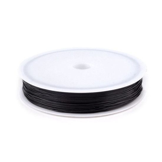 Clear invisible elastic nylon thread ø0.4-0.6 mm - Black (10 Pieces) Clear invisible elastic nylon thread ø0.4-0.6 mm - Black (10 Pieces)
