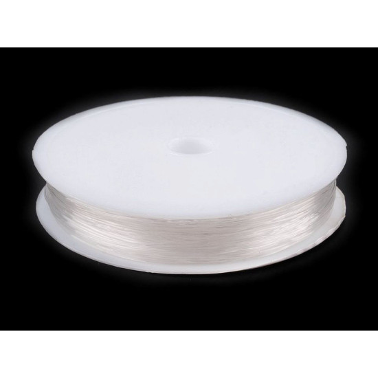 Clear invisible elastic nylon thread ø0.4-0.6 mm - Black (10 Pieces) Clear invisible elastic nylon thread ø0.4-0.6 mm - Black (10 Pieces)