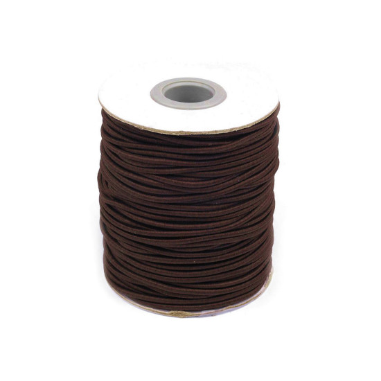 Gumka okrągła ø3 mm - Beżowy (50 Metry) Gumka okrągła ø3 mm - Beżowy (50 Metry)