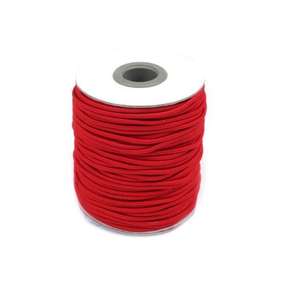 Gumka okrągła ø3 mm - Beżowy (50 Metry) Gumka okrągła ø3 mm - Beżowy (50 Metry)