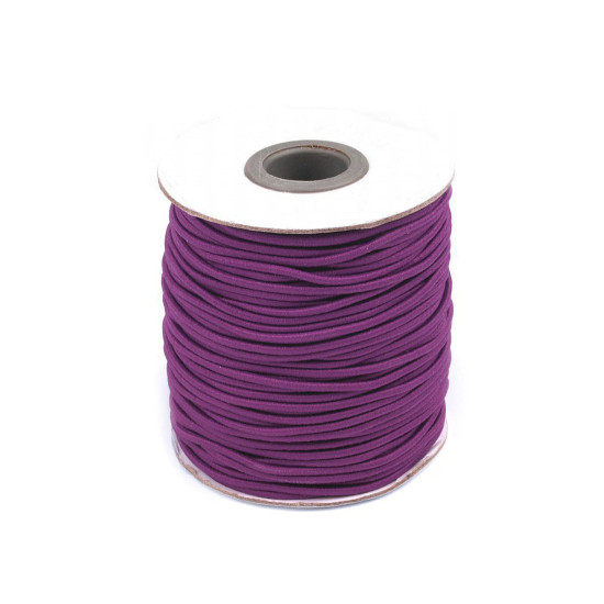 Gumka okrągła ø3 mm - Beżowy (50 Metry) Gumka okrągła ø3 mm - Beżowy (50 Metry)