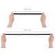 Buttonhole elastic, width 15-17mm - Black (120 Meters) Buttonhole elastic, width 15-17mm - Black (120 Meters)