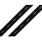 Buttonhole elastic, width 15-17mm - Black (120 Meters)