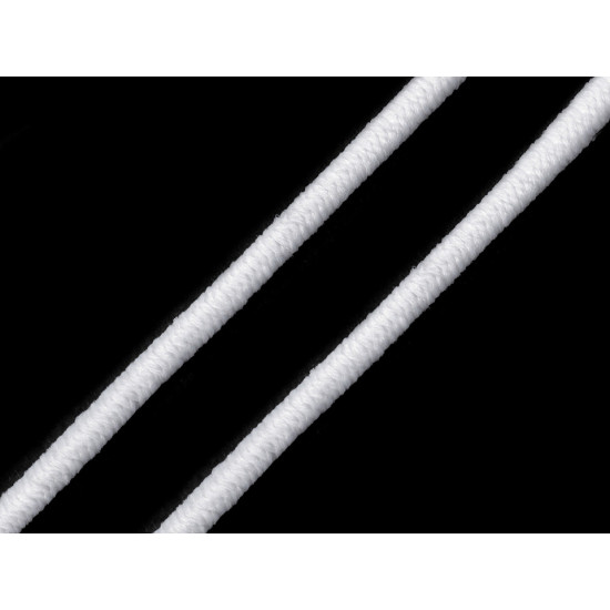 Kulatá pruženka ø2 mm - Bílá (100 Metry)
