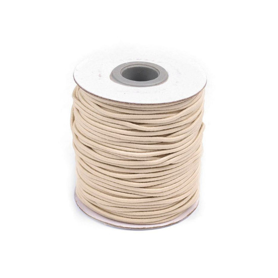 Kulatá pruženka ø2 mm - Bílá (100 Metry)