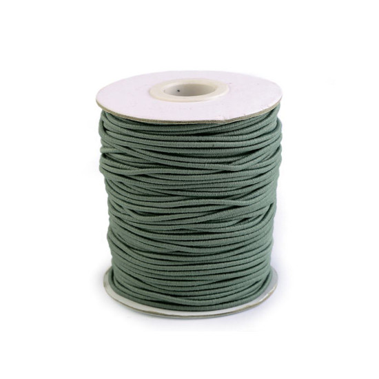 Kulatá pruženka ø2 mm - Bílá (100 Metry)