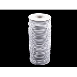 Kulatá pruženka ø2 mm - Bílá (100 Metry)