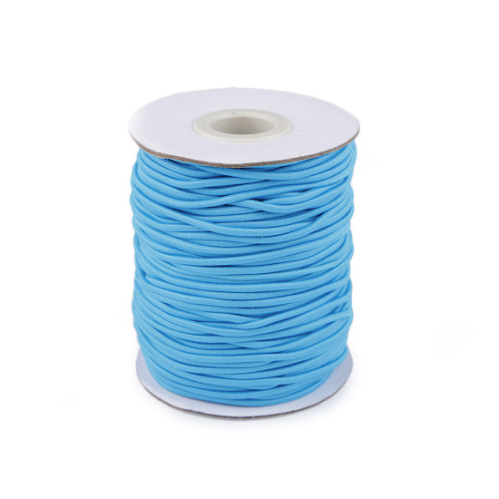 Kulatá pruženka ø2 mm - Bílá (100 Metry)