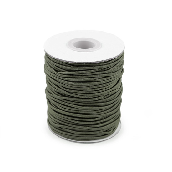 Kulatá pruženka ø2 mm - Bílá (100 Metry)