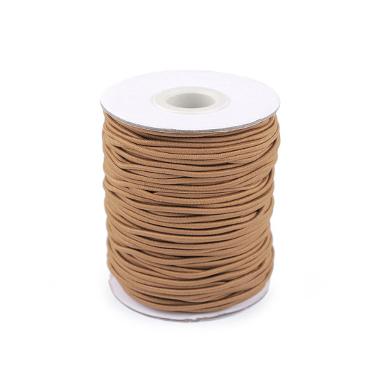 Kulatá pruženka ø2 mm - Bílá (100 Metry)