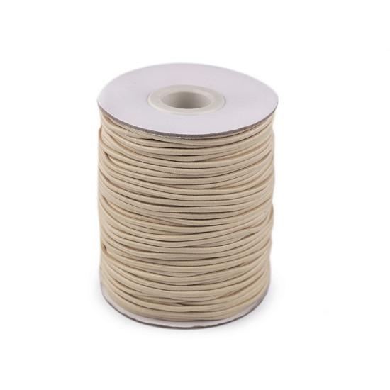 Kulatá pruženka ø2 mm - Bílá (100 Metry)