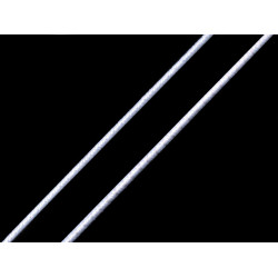 Kulatá pruženka ø1 mm - Bílá (25 Metry)