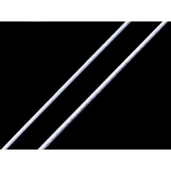 Kulatá pruženka ø1 mm - Černá (25 Metry)