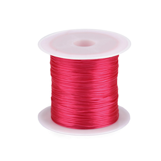 Gumka płaska kolorowa szerokość 1 mm - Mix (25 Sztuki)