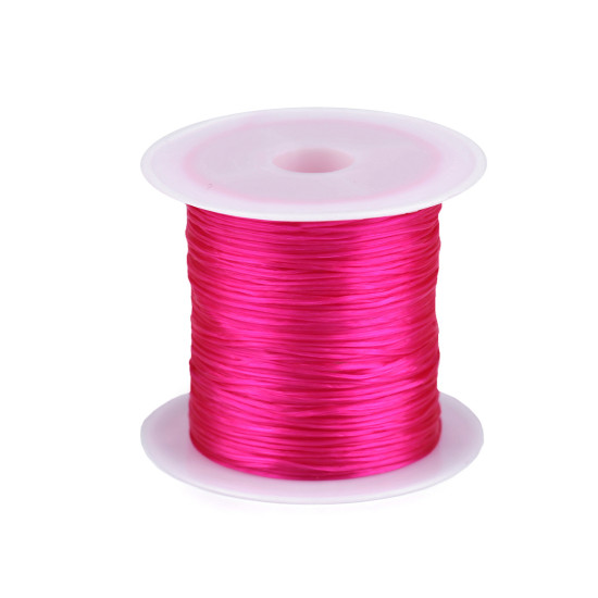 Gumka płaska kolorowa szerokość 1 mm - Mix (25 Sztuki)