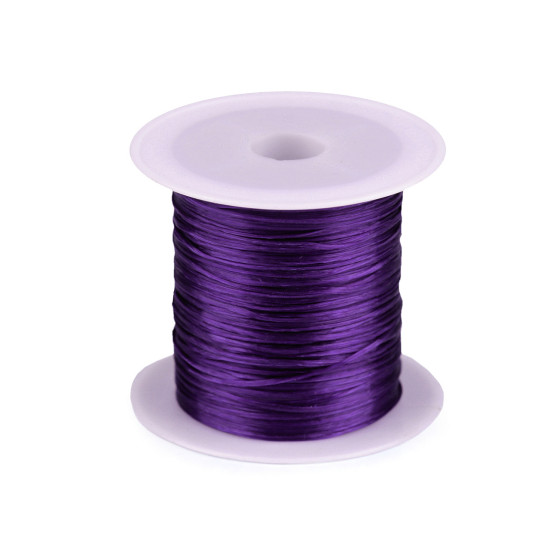 Gumka płaska kolorowa szerokość 1 mm - Mix (25 Sztuki)