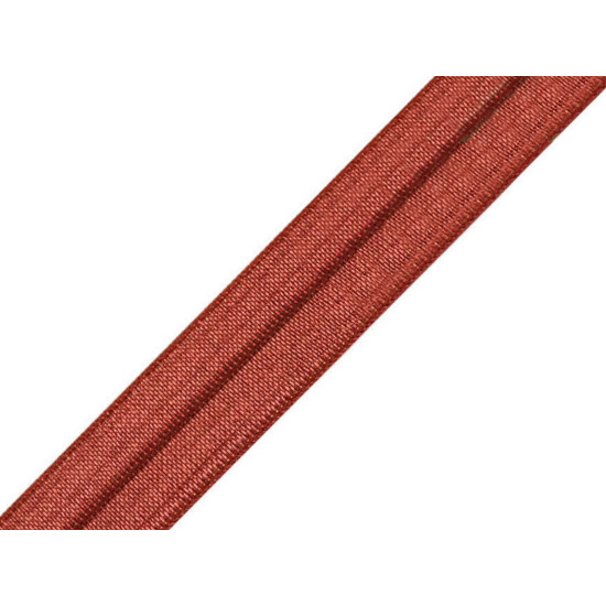 Fold over elastic trim width 18 mm - Red (75 Meters) Fold over elastic trim width 18 mm - Red (75 Meters)