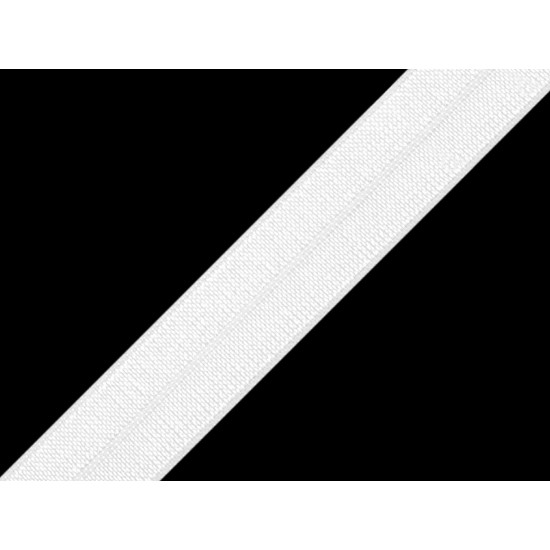 Fold over elastic trim width 20 mm - Dove grey (100 Meters)