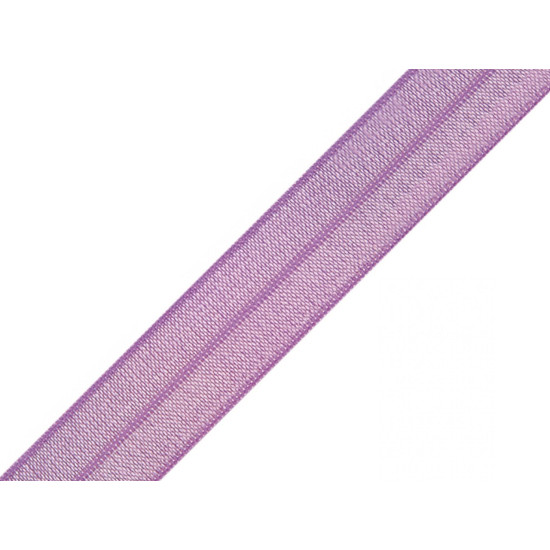 Fold over elastic trim width 20 mm - Dove grey (100 Meters)