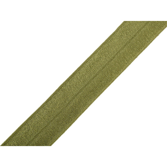 Fold over elastic trim width 20 mm - Dove grey (100 Meters)