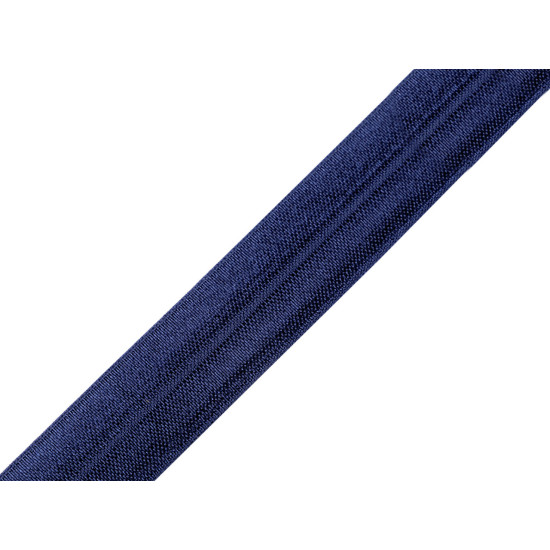 Fold over elastic trim width 20 mm - Dove grey (100 Meters)