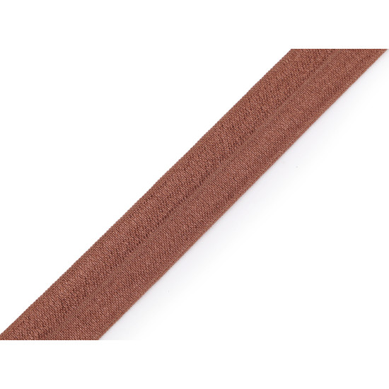 Fold over elastic trim width 20 mm - Dove grey (100 Meters)