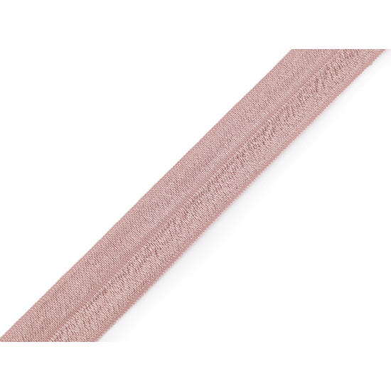 Fold over elastic trim width 20 mm - Dove grey (100 Meters)