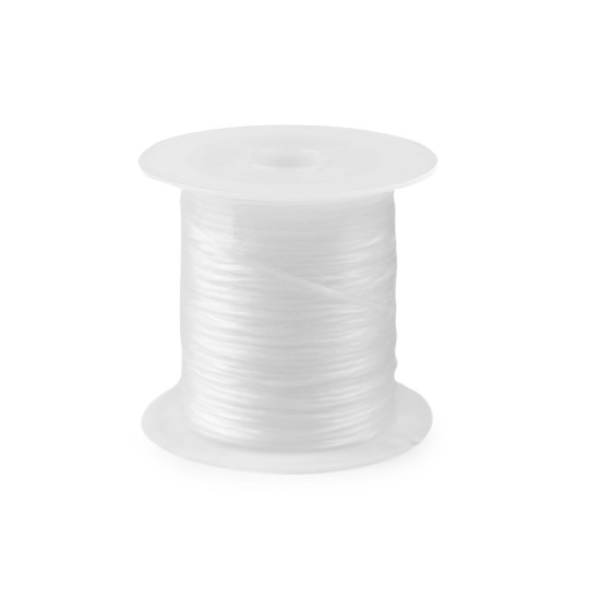 Gumka płaska szerokość 1 mm - White (5 Sztuki) Gumka płaska szerokość 1 mm - White (5 Sztuki)