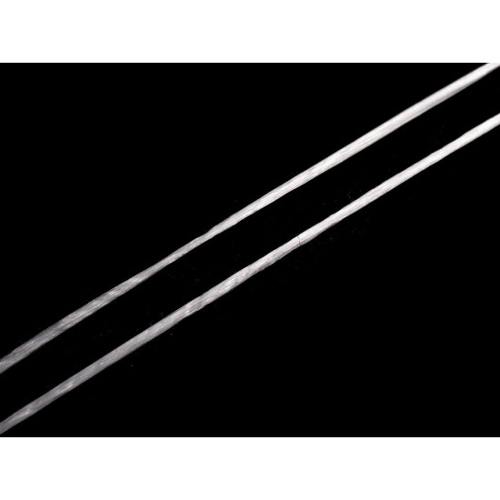 Gumka płaska szerokość 1 mm - White (5 Sztuki) Gumka płaska szerokość 1 mm - White (5 Sztuki)